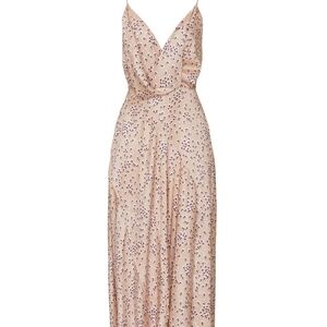 Acler Gold Sequin Wrap Sundress